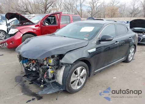 2014 Kia Optima Hybrid Ex z USA, uszkodzony, nr VIN KNAGN4AD0E5074809